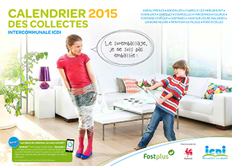 Calendrier 2015 des collectes